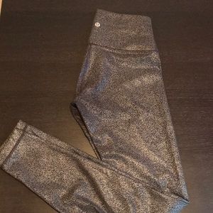 Lululemon SE Metallic Wunder Under Luxtreme Tight
